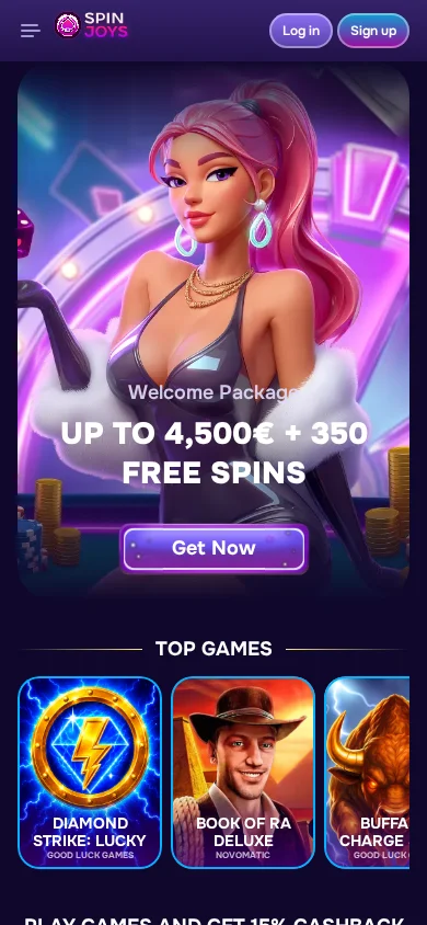 De Spinjoys casino app